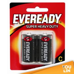 Eveready 1235BP2 C Super Heavy Duty Battery 2pc Card