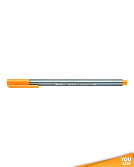 STAEDTLER 334-401 Triplus Fineliner - Neon Orange