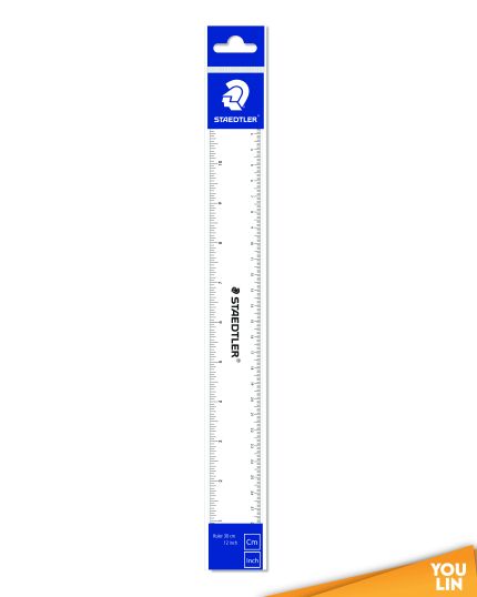 STAEDTLER 562 30PB Plastic Ruler 30cm in PB