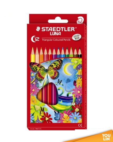 STAEDTLER 138 C12 Luna Triangular Colour Pencil (L)