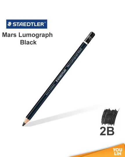 STAEDTLER 100B-2B Mars Lumograph Black Pencil
