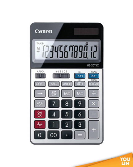 Canon Calculator 12 Digits HS-20TSC