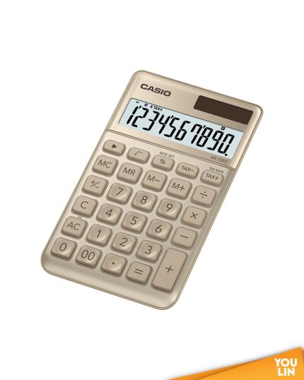 Casio Calculator 10 Digits NS-10SC - Gold