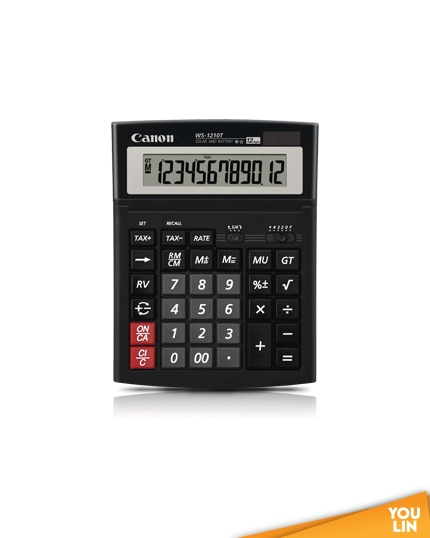Canon Calculator 12 Digits WS-1210T