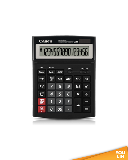 Casio Tax Calculator 16 Digits WS-1610T