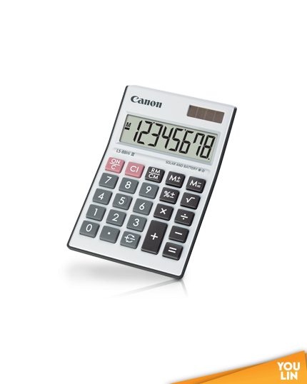 Canon Calculator 8 Digits LS-88HI III