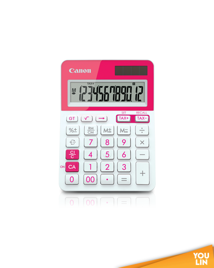 Canon Calculator 12 Digits LS-123T - Pink