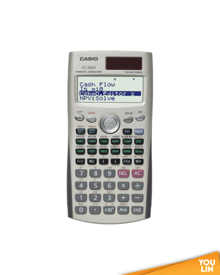 Casio Financial Calculator FC-200V