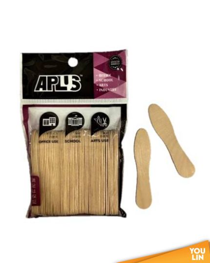 APLUS Spoon Stick 7.5cm 50'S - Colour