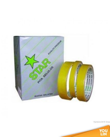 Star Cellulose Tape 24mm x 30y