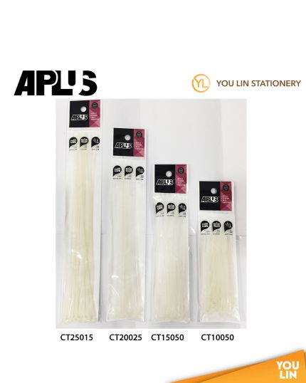 APLUS CT10050 2.5MM X 100MM Cable Tie 50'S/pkt