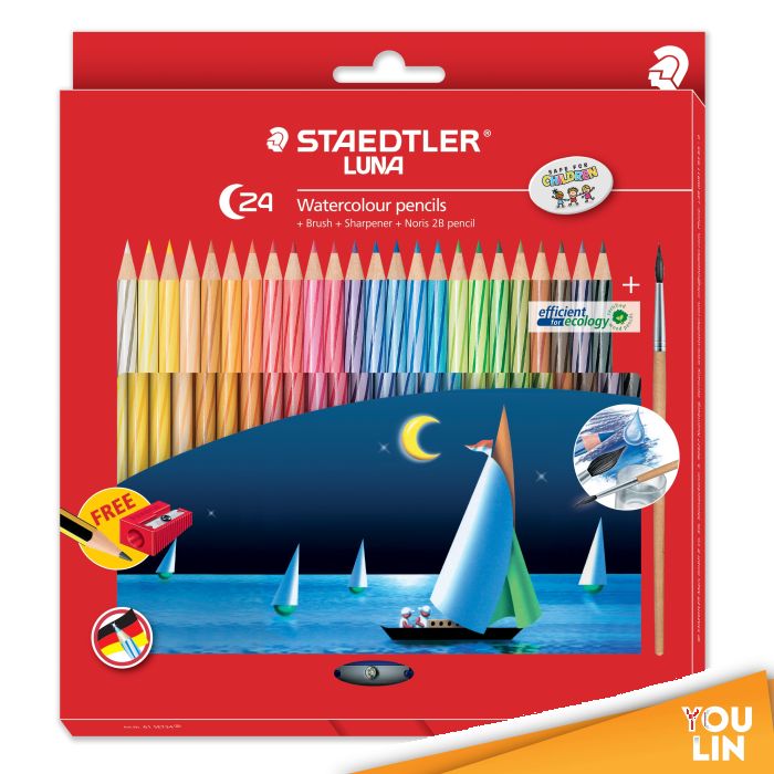 STAEDTLER Luna 61set34 24 Watercolour Pencil (L)