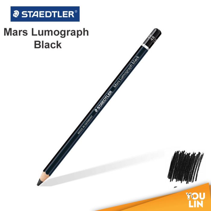 STAEDTLER 100B-4B Mars Lumograph Black Pencil