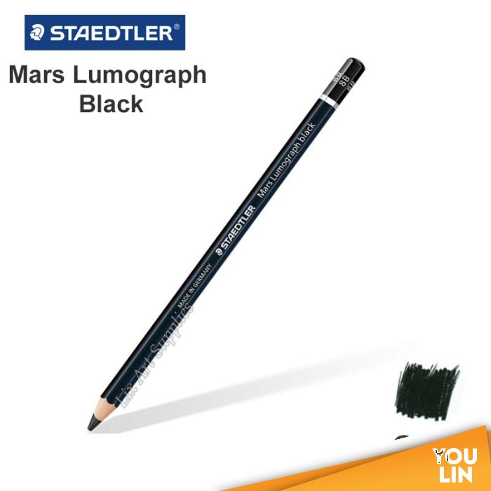 STAEDTLER 100B-8B Mars Lumograph Black Pencil