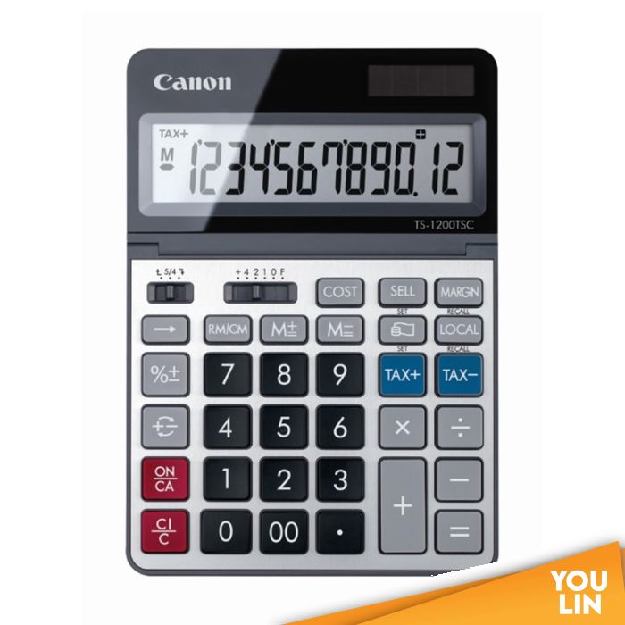 Canon Calculator 12 Digits TS-1200TSC