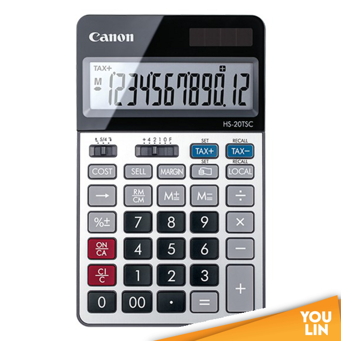 Canon Calculator 12 Digits HS-20TSC