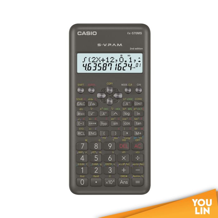 Casio Scientific Calculator FX-570MS-2