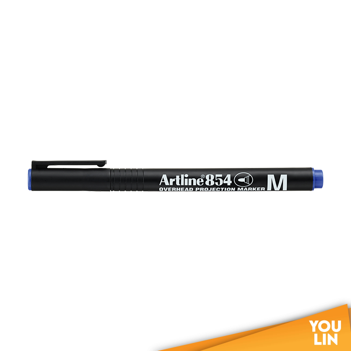 Artline 854 OHP Permanent Marker Pen 1.0mm - Blue