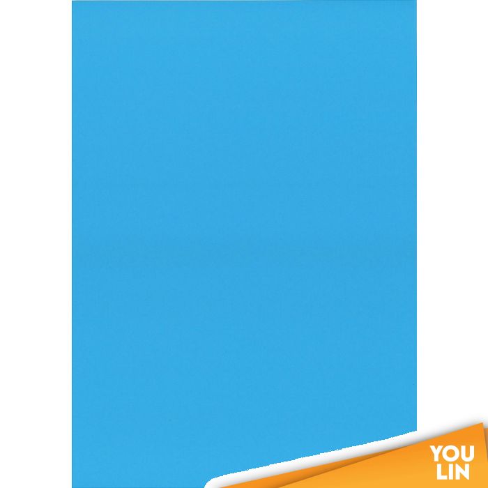 APLUS A4 120gm 2 Sheet Card 100'S - D.Blue (220)