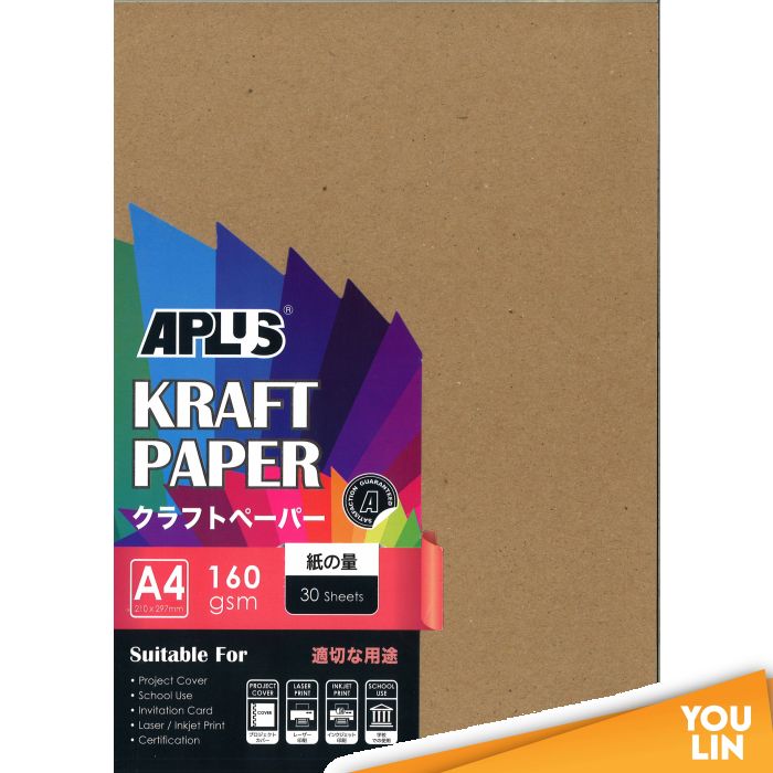 APLUS 160030-KP Kraft Paper 30'S