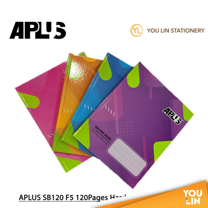APLUS SB120 F5 120pgs Hardcover Sq Book