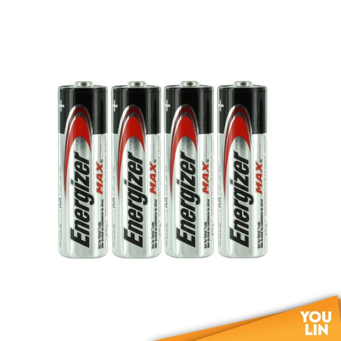 Energizer E91-SP4 AA Battery 4pc Pack